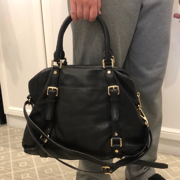 Michael Kors black leather handbag - Picture 2 of 6